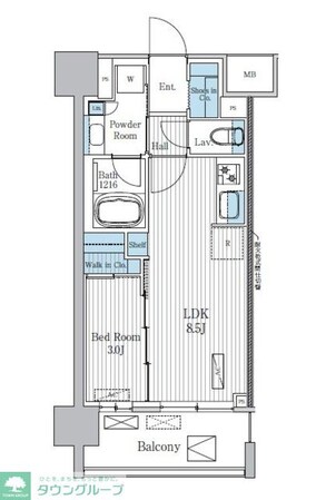 Terra蚕糸の森の物件間取画像